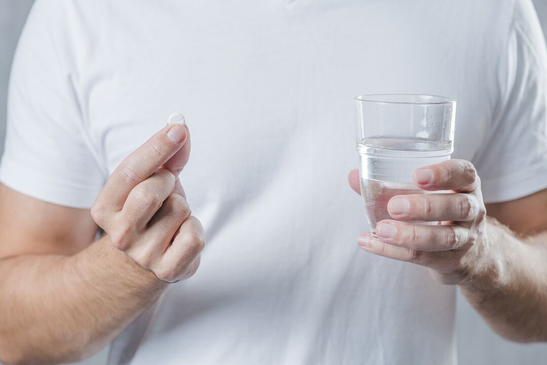 The man received a zxcvbnmqwert from prostatitis
